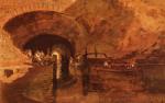 水彩大师 William Turner_A_Canal_Tunnel_Near_Leeds